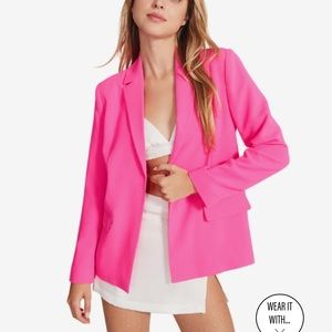 Steve Madden hot pink blazer